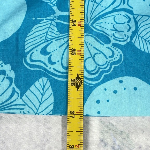 Vintage Lilly Pulitzer Size 10 Strapless Dress Butterfly Garden Lined A-Line‎ - Picture 7 of 14